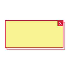text box rectangle frame

