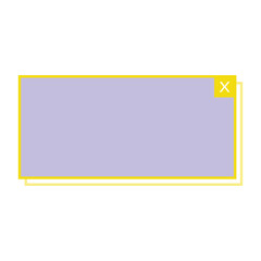 text box rectangle frame

