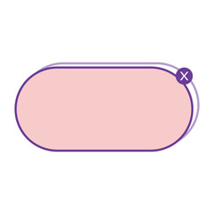 text box round frame
