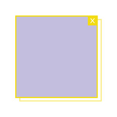 text box square frame
