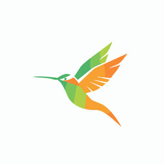 Hummingbird in cartoon, doodle style. Image for t-shirt, web, mobile apps and ui. Isolated 2d vector illustration in logo, icon, sketch style, Eps 10. AI Generative