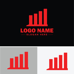 line graph icon Line chart Line plot Line diagram flat logo sign symbol editable vector