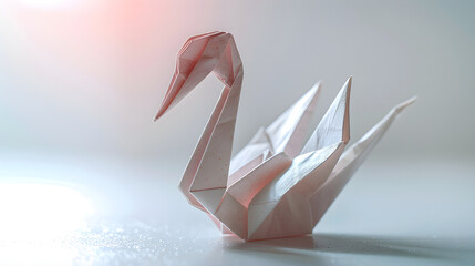 Learn How to Create A Swan Through Origami: Beginner's Focus