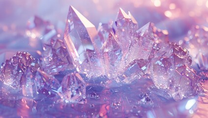 Exquisite Diamond Gems on a Vibrant Surface