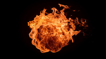 Explosion burst on a black background. Ideal for compositing with another image. The background can be removed with a blending mode like add.