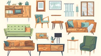 Eco-Friendly Furniture Artful Furnishings Crafted from Reclaimed Wood and Sustainable Materials