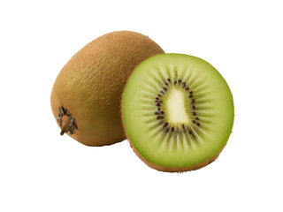 Obraz premium isolated png Kiwi fruit, GENERATIVE AI