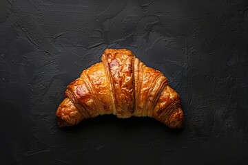 Scrumptious croissant delight. Tempting visuals for your advertisement