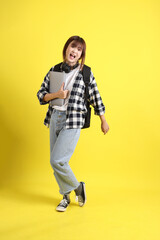 Fototapeta premium 20s Asian college student