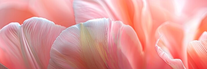 Spring Floral Macro for Nature Backgrounds Generative AI