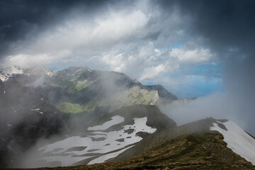Landscape view of the Swiss Alps, shot in Valais, Switzerland,nature,natural,mighty