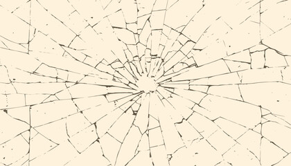 Vector grunge texture .Broken wall Abstract background, old painted scratched wall. For posters, banners, retro and urban designs.