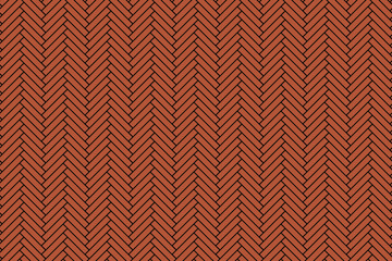 Wood brown Herringbone pattern seamless. Vector Illustration