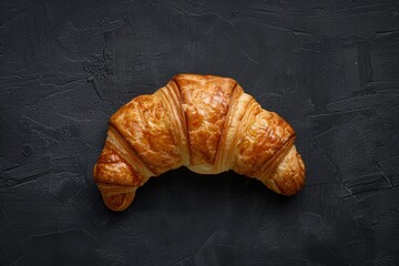 Wholesome croissant feast. Captivating presentation for your ads