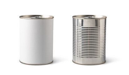 metal cans