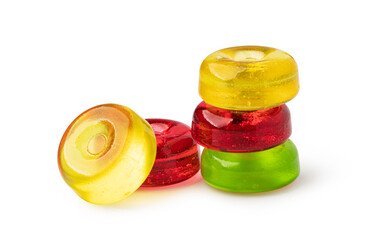 colorful fruit hard candy