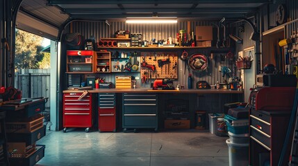 The Tool Haven: A Cornucopia of Tools in the Garage