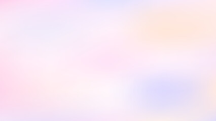 Soft colorful background with a gradient pastel color. Vector illustration for banner, presentation template, wallpaper, text place, and social media.	