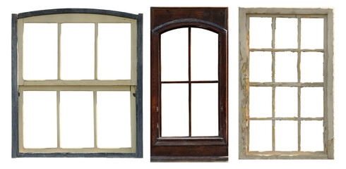 set of window cut out 