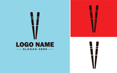 sushi icon Sashimi Maki Nigiri flat logo sign symbol editable vector