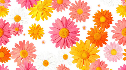 Obraz premium seamless floral pattern