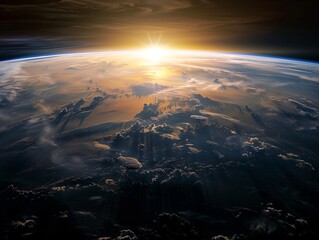 earth from space The blue planet called Earth 