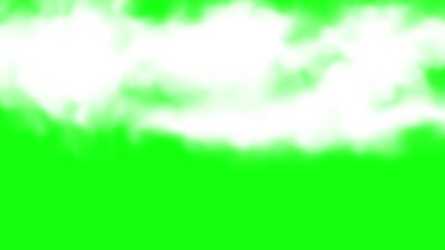 sky cloud green screen, cloud animation, Clouds Moving, Animated Clouds
