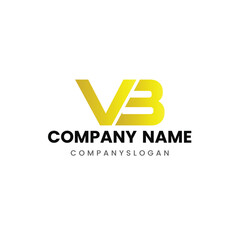 Letter VB initial logo design