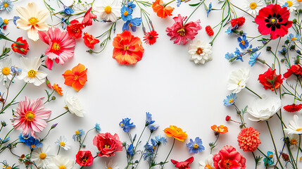 flowers frame