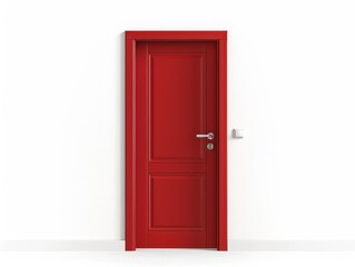 A basic doormat featuring a single, minimal icon.,space for text,isolated on white background