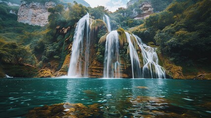 the most beautiful waterfall