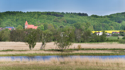 Landschaft bei Lancken-Granitz auf Rügen