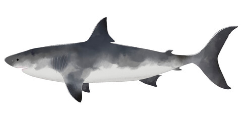 Shark drawing 