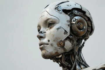 Cybernetic enhancements in human bodies, AI generated