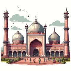 Jama Masjid, mosque of Delhi
