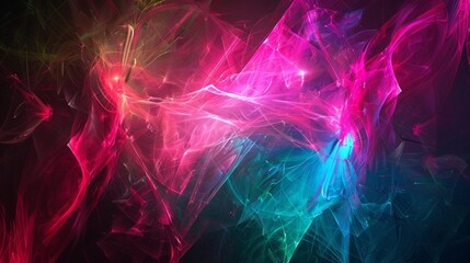 dark neon colors abstract background