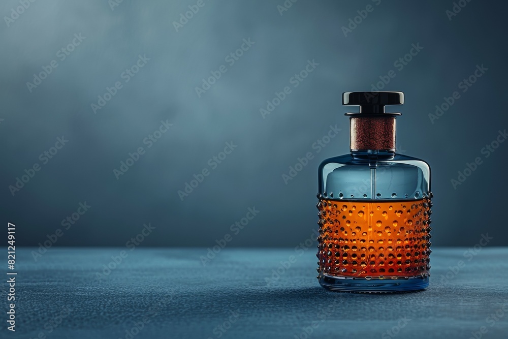 Wall mural Luxury perfume. Background with selective focus and copy space