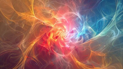 Digital Abstract fractal color texture style designed background.