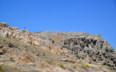 Harput Castle in Elazig, Turkey