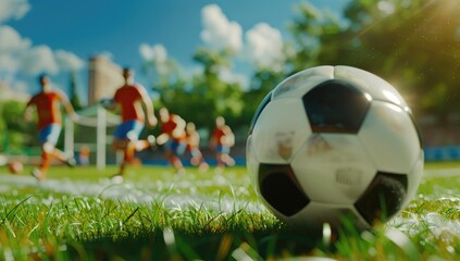 Dynamic Soccer Game with Players