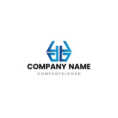 Letter YY initial logo design 