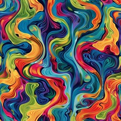 Obraz premium Abstract Pattern that embraces the energy of motion and fluidity