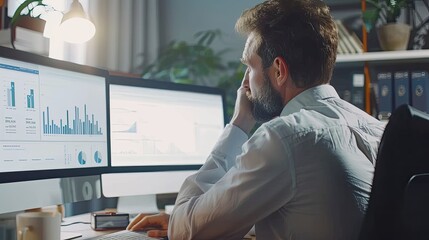A financial advisor conducting a webinar to introduce new investors to the principles of stock trading, using a virtual platform with clear and concise instructional slides.