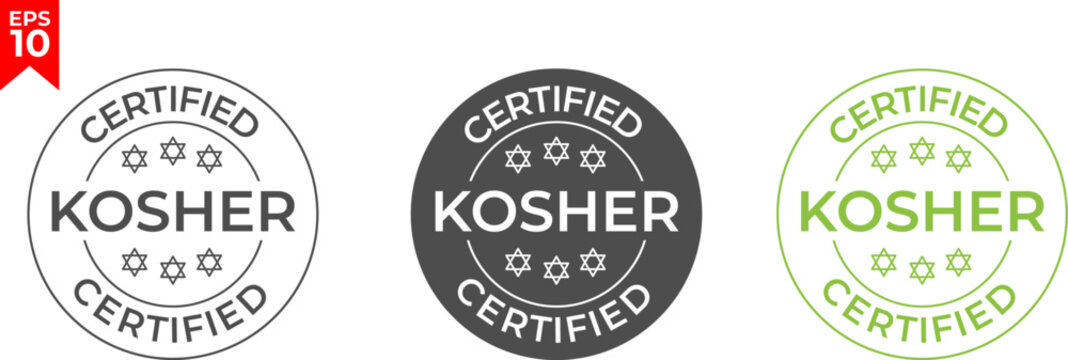 Kosher food. Kosher certified