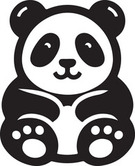 panda vector