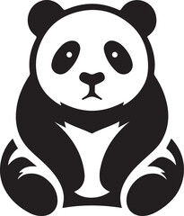 panda vector