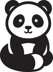 panda vector