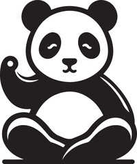 panda vector