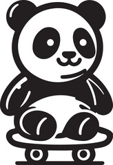 panda vector