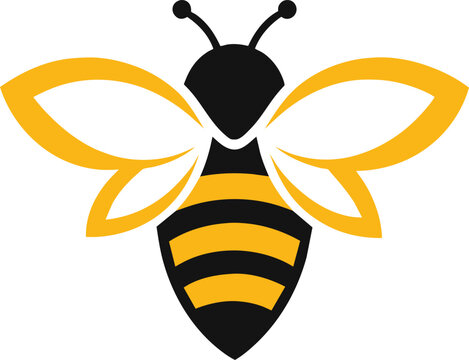 recommend clip art: honey, bee logo vector illustration, Simple Honey Bee clip art